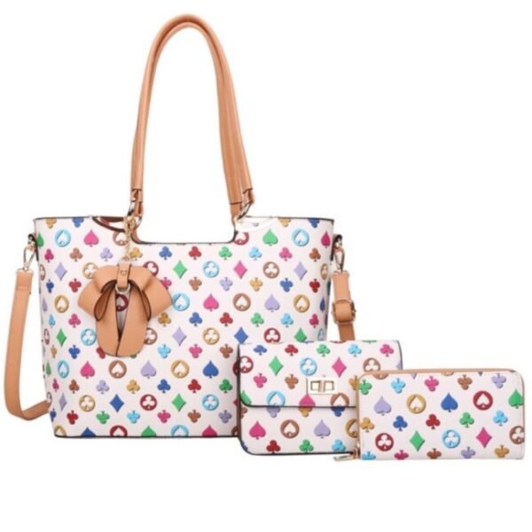 cartera de mujer 3 piezas