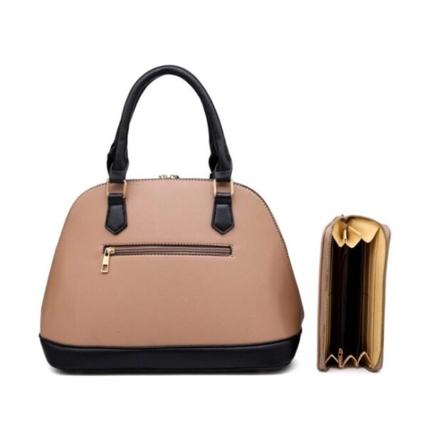 Cartera con Monedero Taupe bc2453d monedero