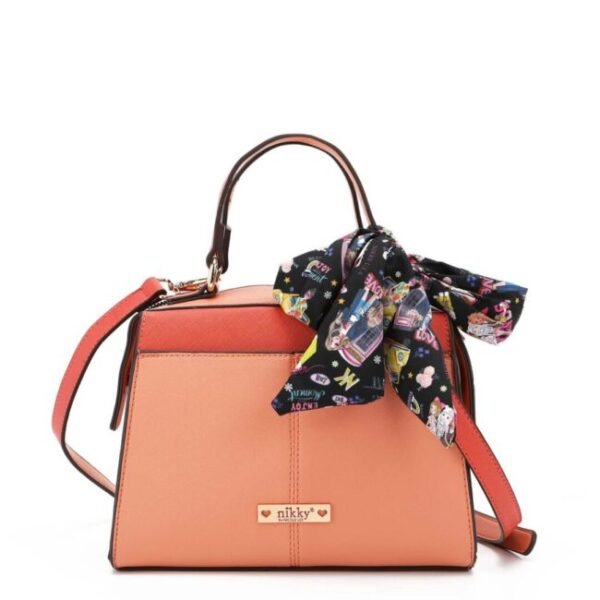 cartera Nikky peach