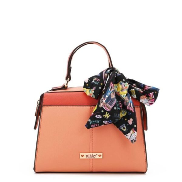 cartera Nikky peach