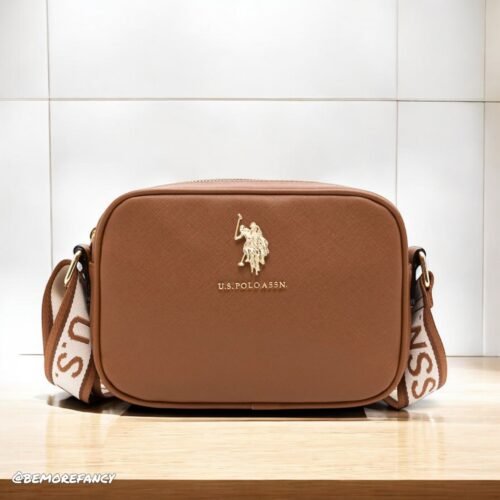 Cartera Crossbody Polo US Assn Marron