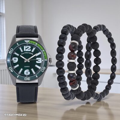 Set de Reloj US Polo Assn 20258 con pulseras