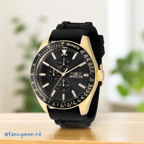 Reloj Invicta Aviator 45mm 38404 Silicone