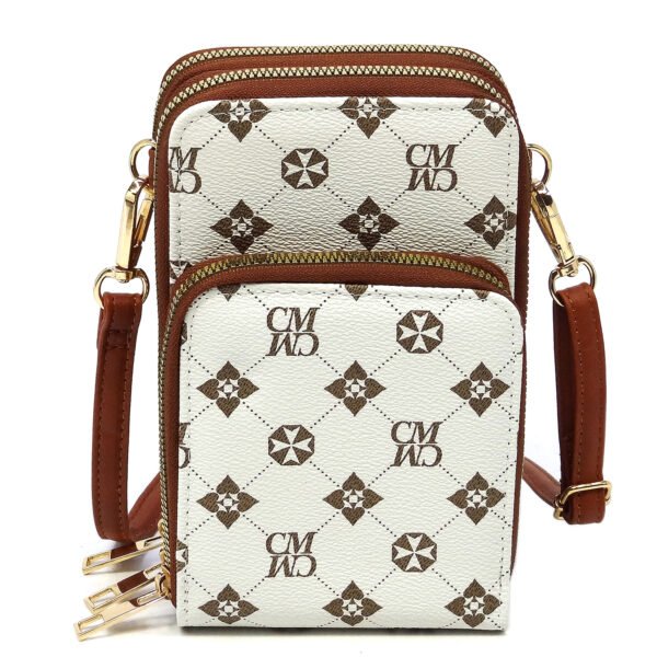 Crossbody porta celular CM081 Ivory