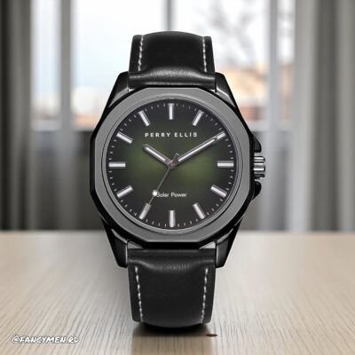 Reloj Perry Ellis Solar Powered 41mm Lt12