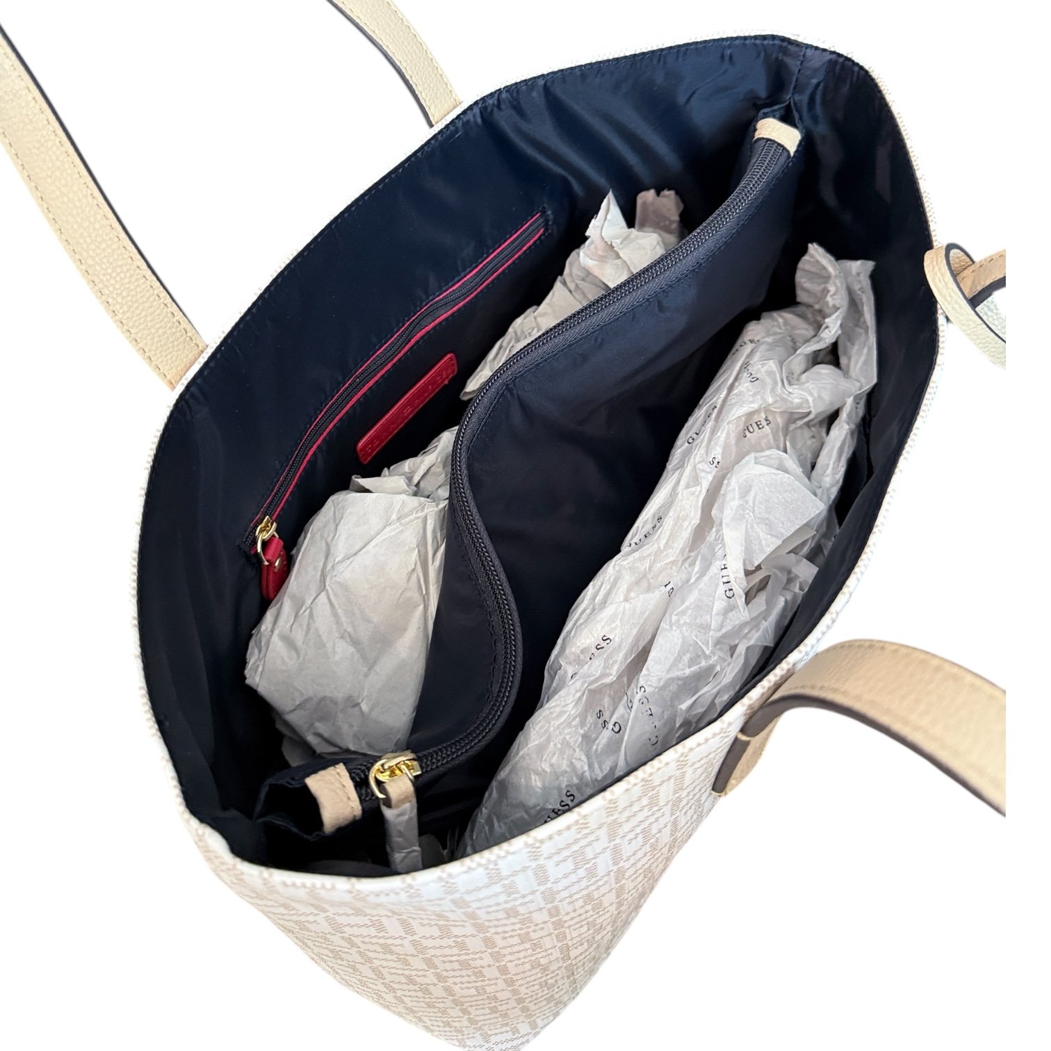 Cartera Tommy Hilfiger Tote 250 White - Imagen 3