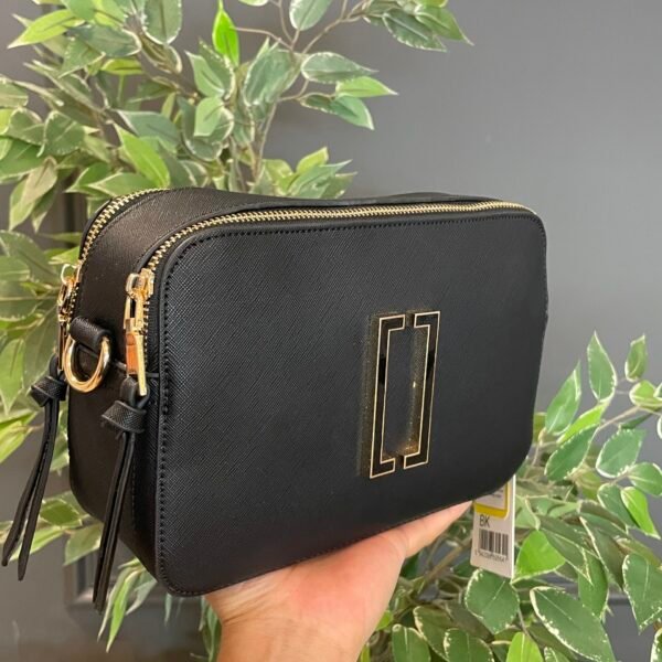 Set de Crossbody y Monedero Negro MJ
