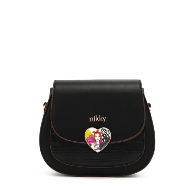 Cartera Crossbody Nikky Nk12333 negra