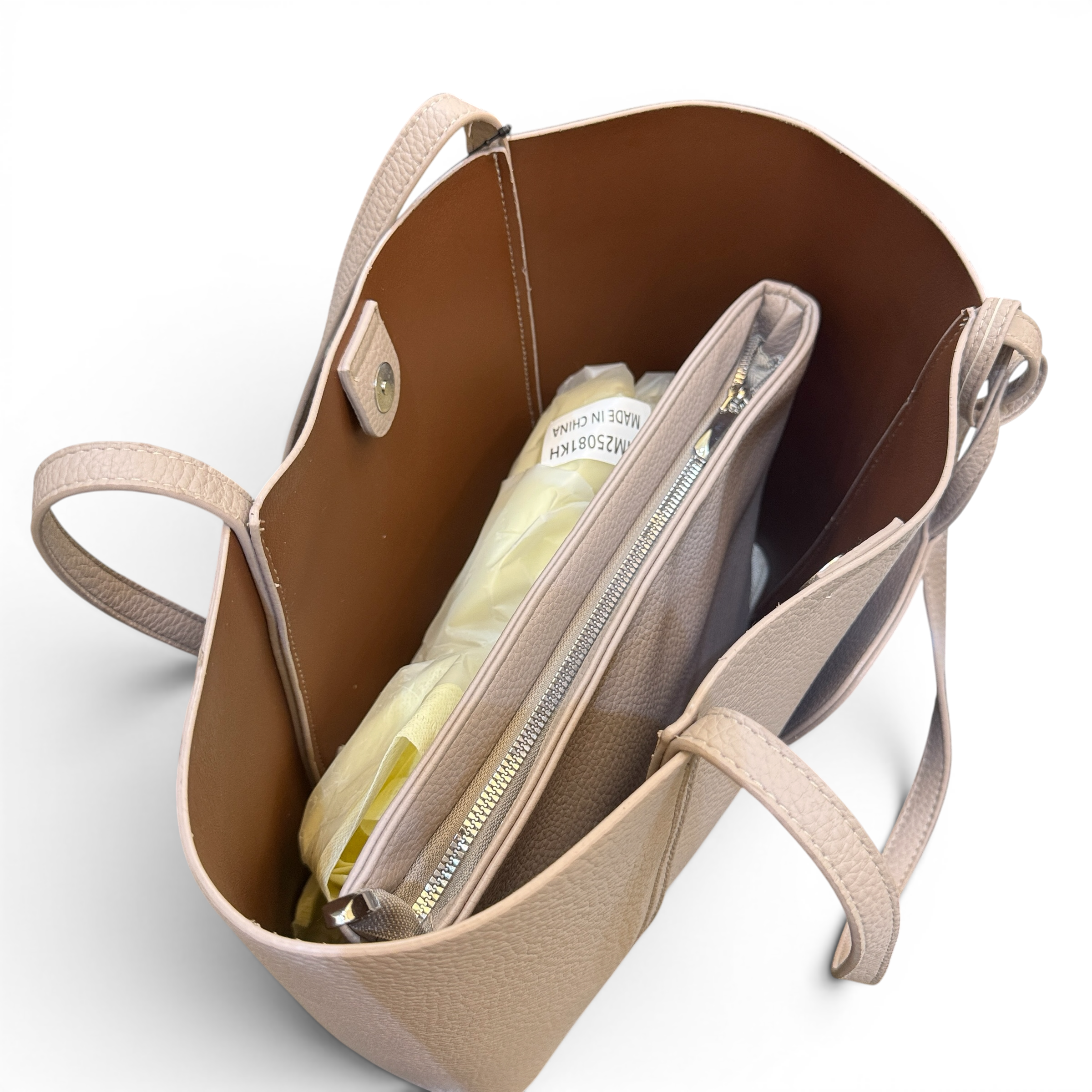Set Cartera Bosalina M25081 Marron - Imagen 3