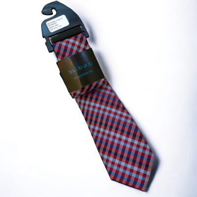 Corbata Bibas Reversible de cuadritos
