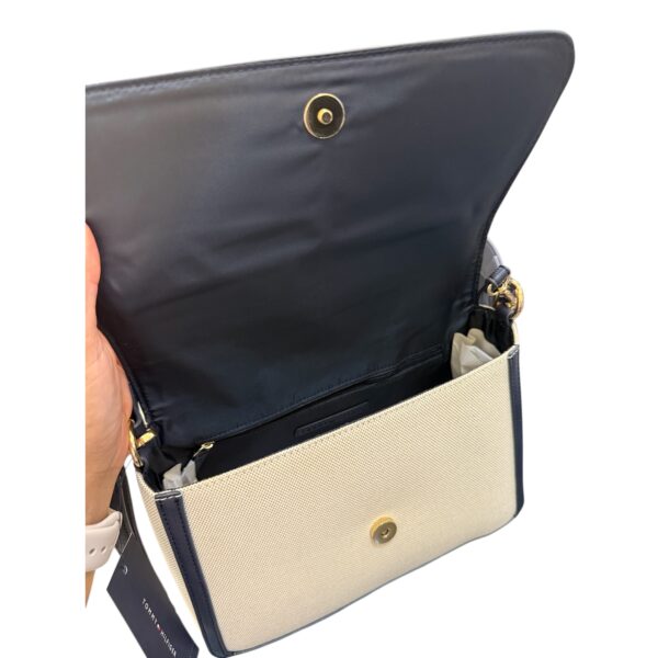 Cartera Crossbody Tommy Hilfiger Canvas