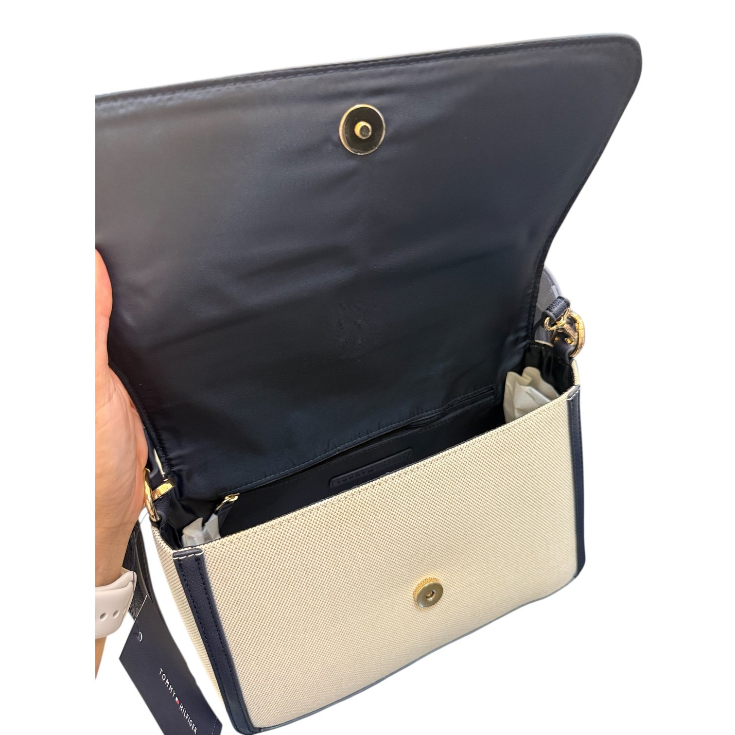 Cartera Crossbody Tommy Hilfiger Canvas - Imagen 3