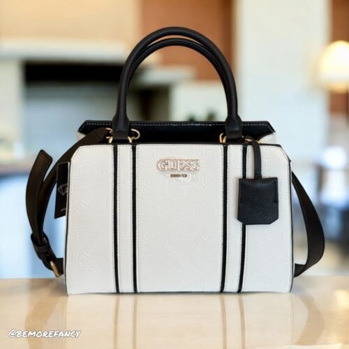 Cartera Guess Mediana Blanca