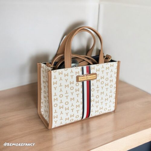 Mini Cartera Tommy Hilfiger Beige 2B2