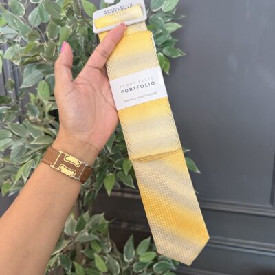Set De Corbata Y Pañuelo Perry Ellis AM90