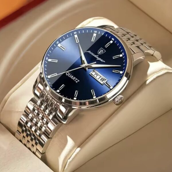 Reloj en Acero inoxidable Poedagar sL bl