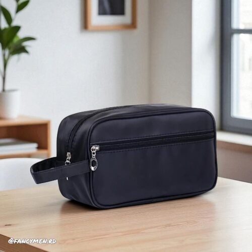 Neceser Bulto de mano en poliester negro