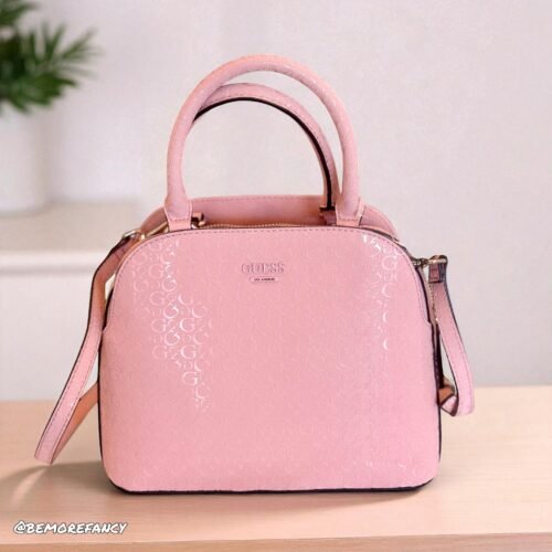 Cartera GUESS Kamri Mediana Rosa