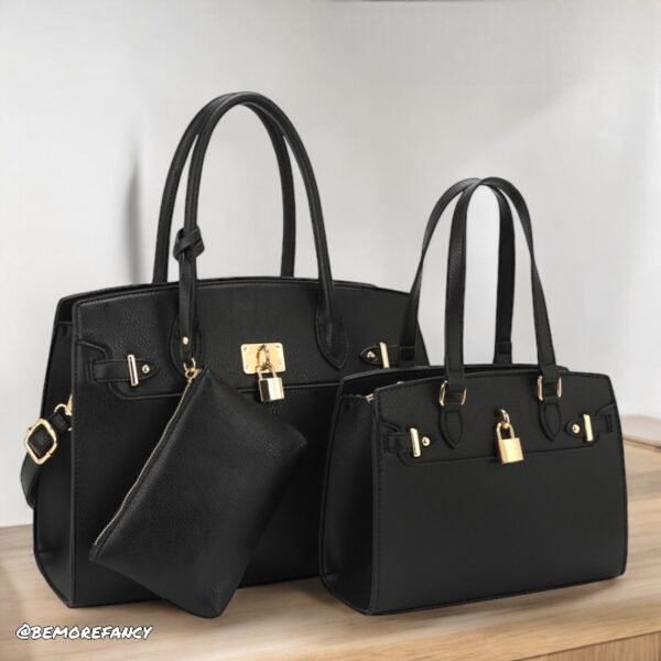 Set de Cartera 3in1 US30067 Negra