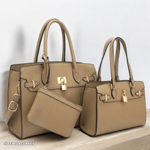Set de Cartera 3in1 US30067 Taupe