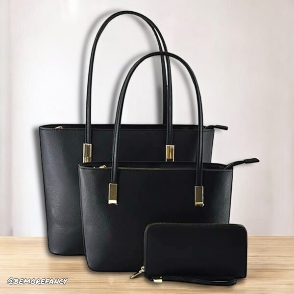 Set de Cartera 3in1 AD2669 Negra
