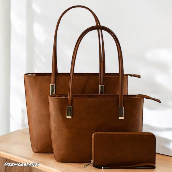 Set de Cartera 3in1 AD2669 Marron