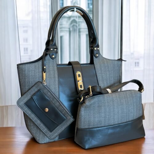 Set de Cartera Bosalina BDS2165 negra