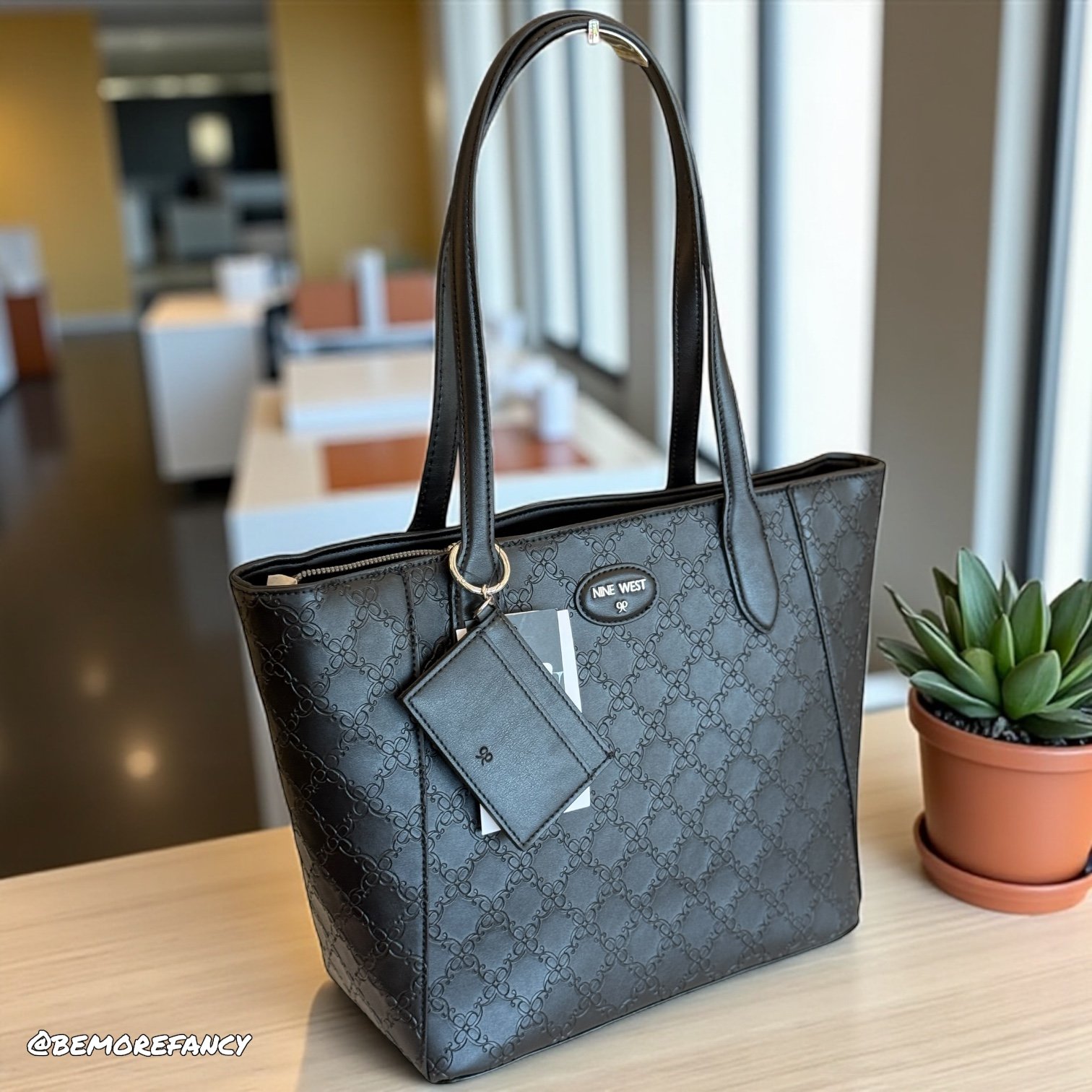 Cartera Nine Adeline Negra - Imagen 2