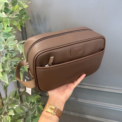 Neceser Bulto de mano Penguin square Marron ET57