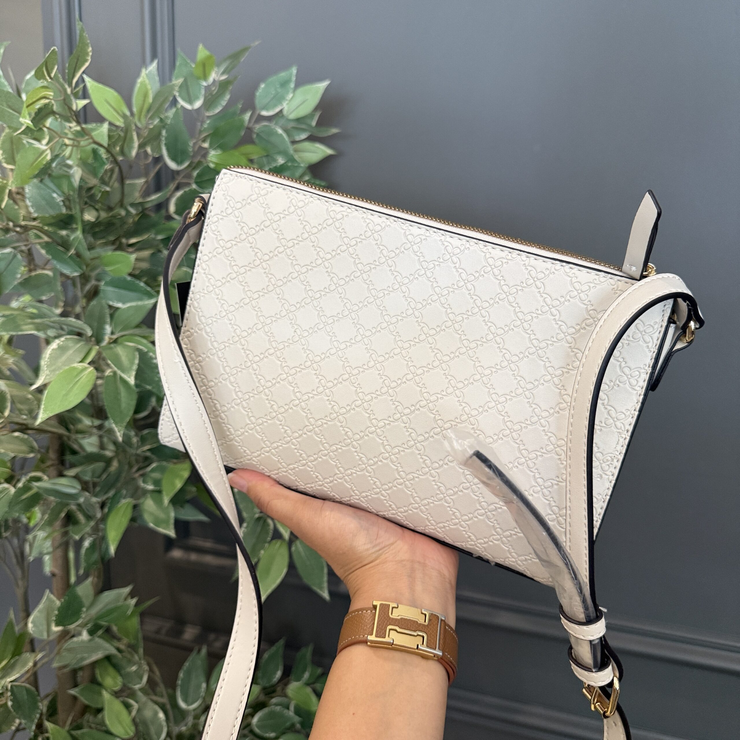 Crossbody NINE WEST Kaki KH89 - Imagen 2