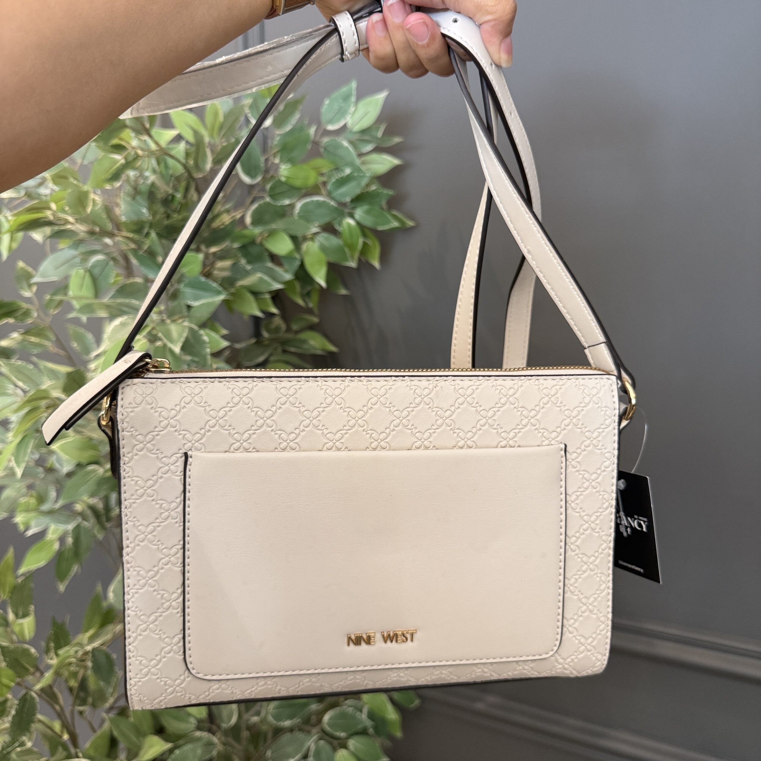 Crossbody NINE WEST Kaki KH89 - Imagen 3