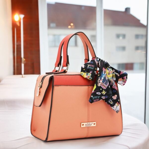 cartera Nikky peach