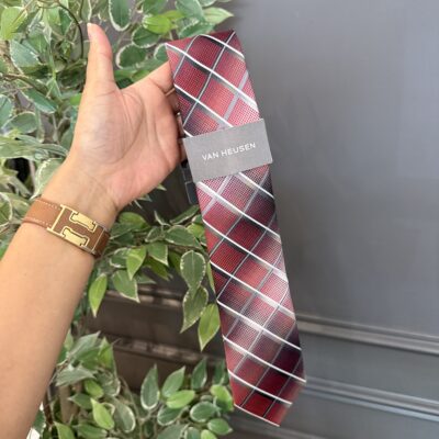 Corbata Van Heusen Roja