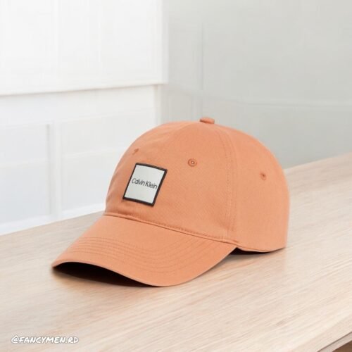 Gorra Calvin Klein Square Patch Naranja