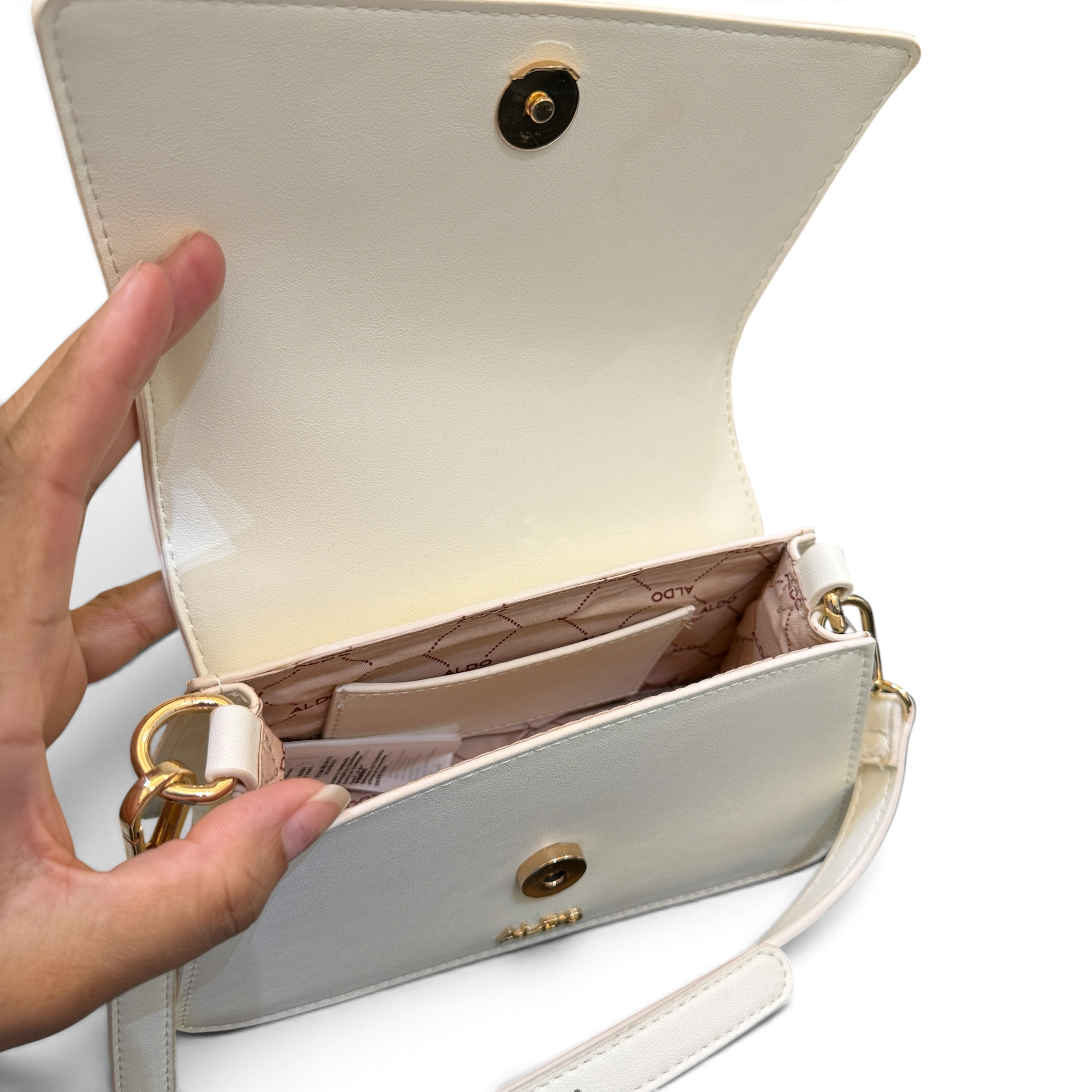 Cartera Aldo White Marina HG87 - Imagen 3