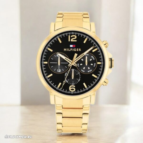 Reloj Tommy Hilfiger 1710701 Dorado 44mm