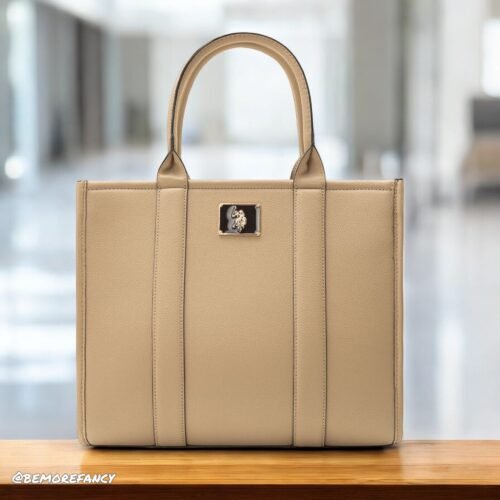 Cartera Polo US ASSN Square Crema