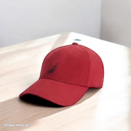 Gorra Nautica Roja Embroidered