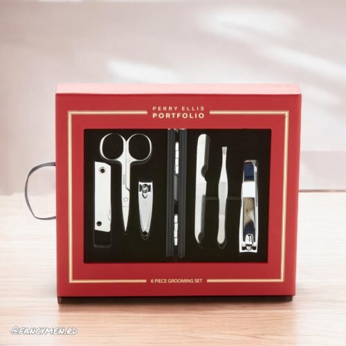 Set de Manicura Perry Ellis en Acero Inoxidable