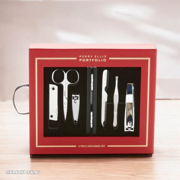 Set de Manicura Perry Ellis en Acero Inoxidable