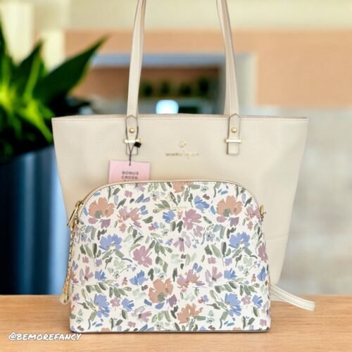 Set de Cartera Nanette Lepore Brielle Beige