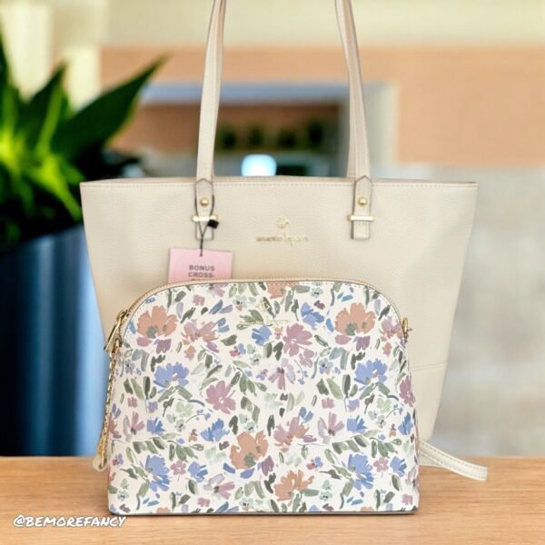 Set de Cartera Nanette Lepore Brielle Beige
