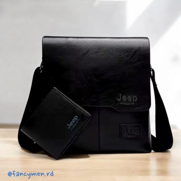 Bulto Crossbody Jeep negro