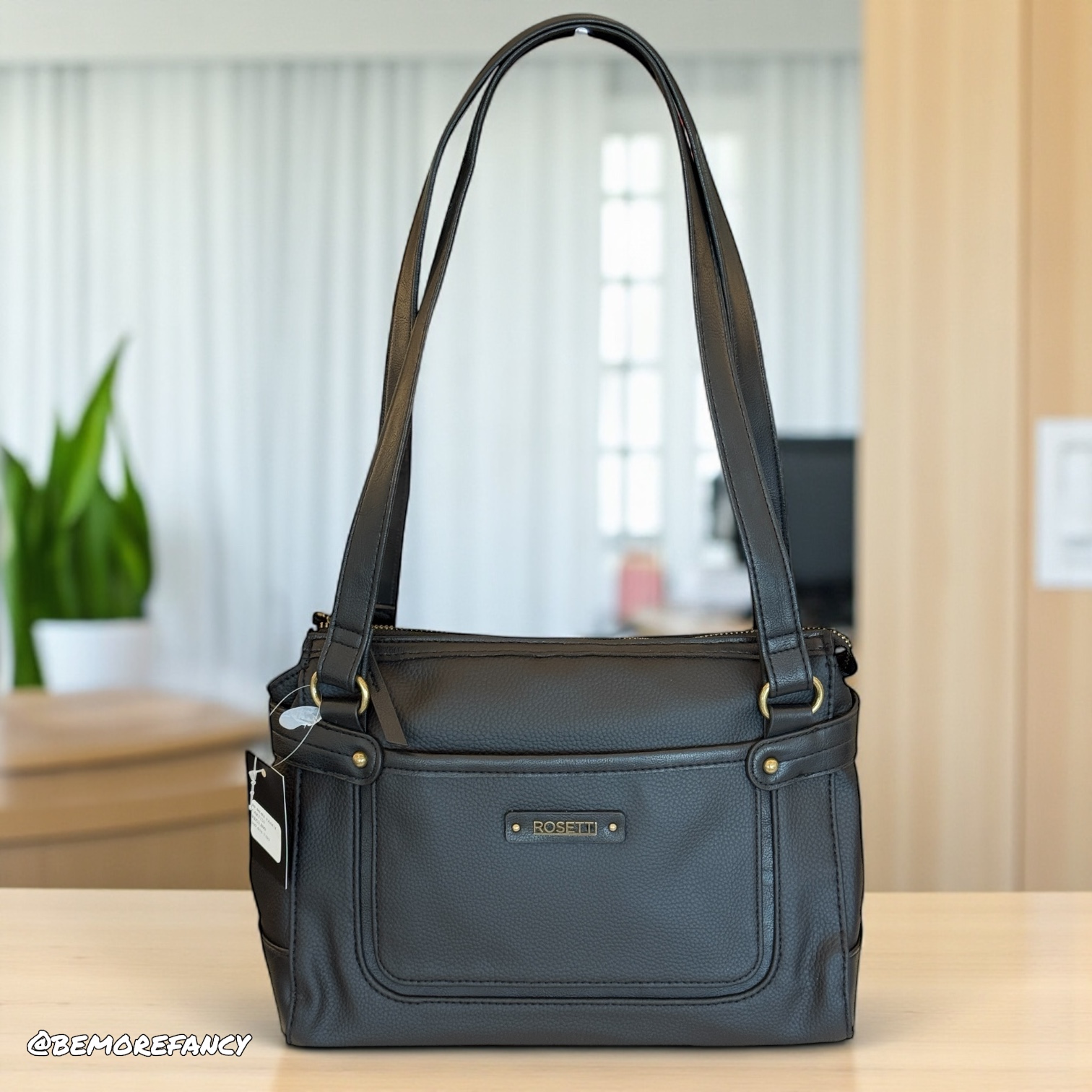 Cartera Rosetti Negra Rds