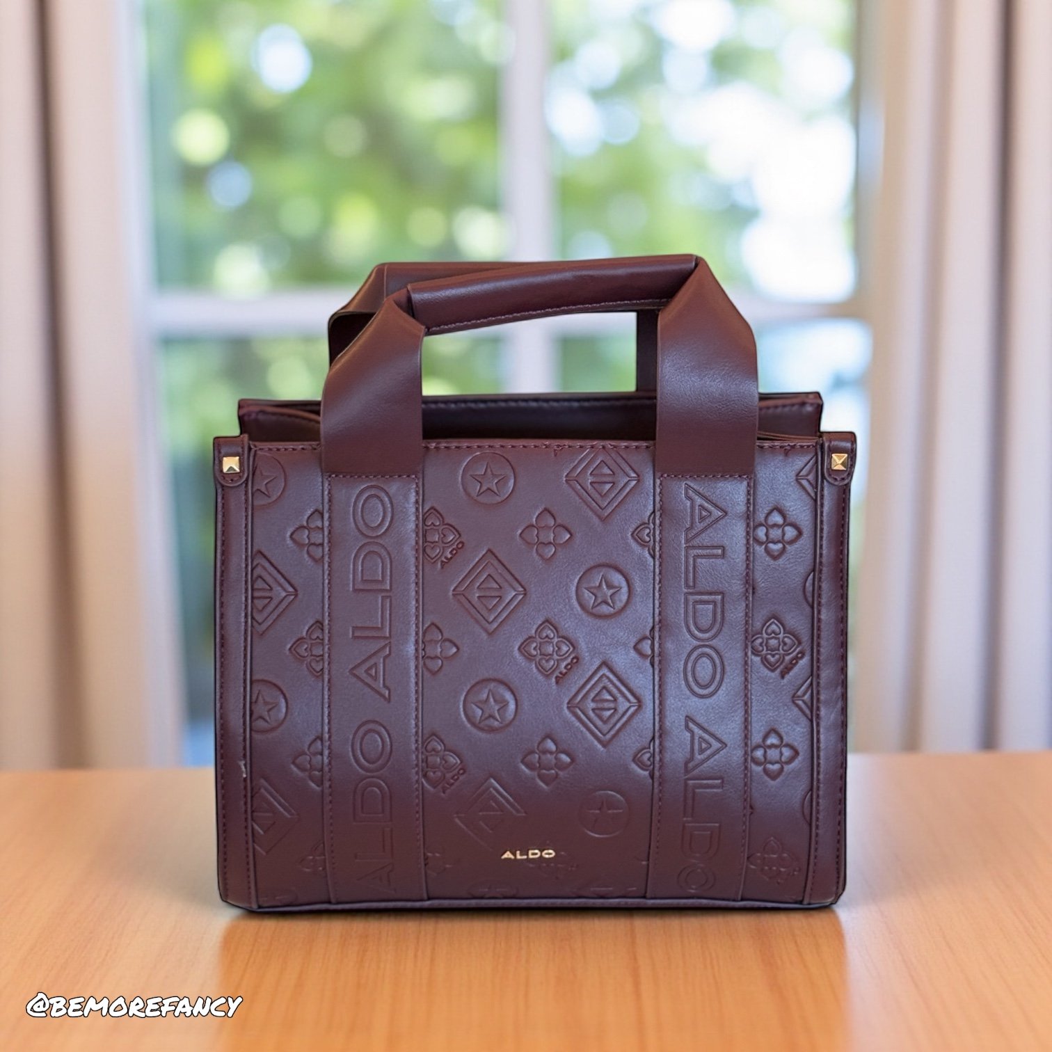 Cartera Aldo Borgoña Mediana