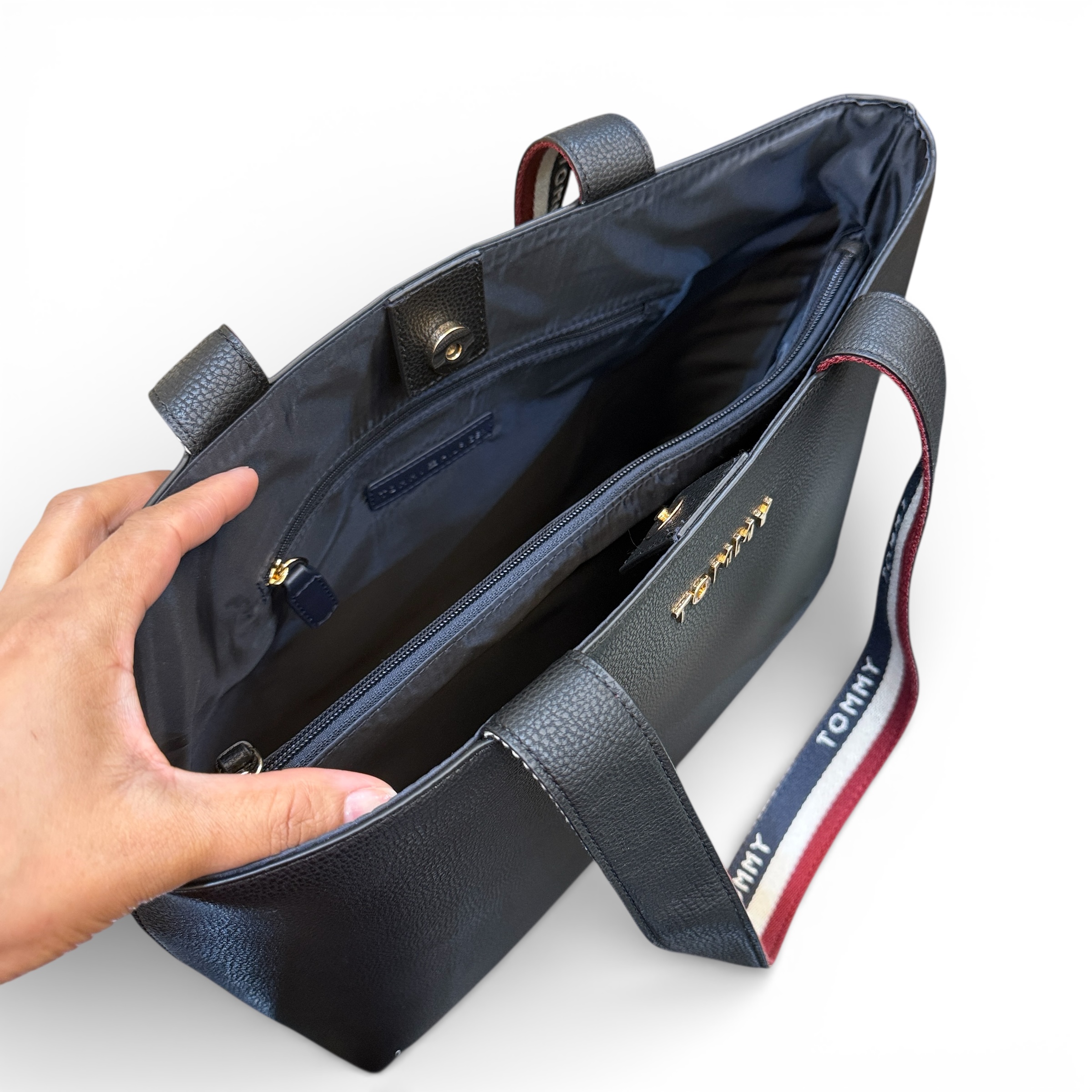 Cartera Tommy Hilfiger Tote Bk59h - Imagen 3