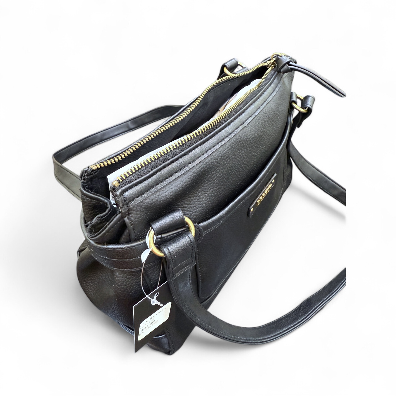 Cartera Rosetti Negra Rds - Imagen 3