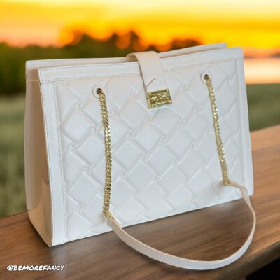 Cartera Grande 23651 Blanca