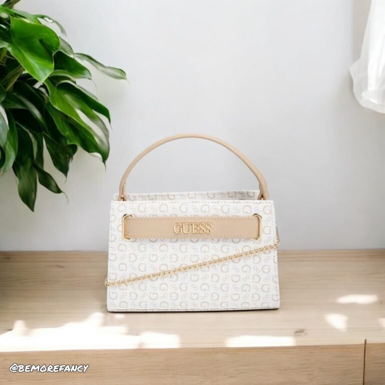 Mini Cartera Guess Penny Satchel White