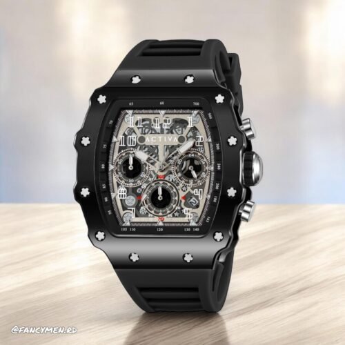 Reloj Skeleton Activa X Invicta 44.3mm Negro ACW2305